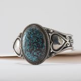 Steve Arviso Egyptian Turquoise Cuff
