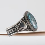 Steve Arviso Egyptian Turquoise Cuff
