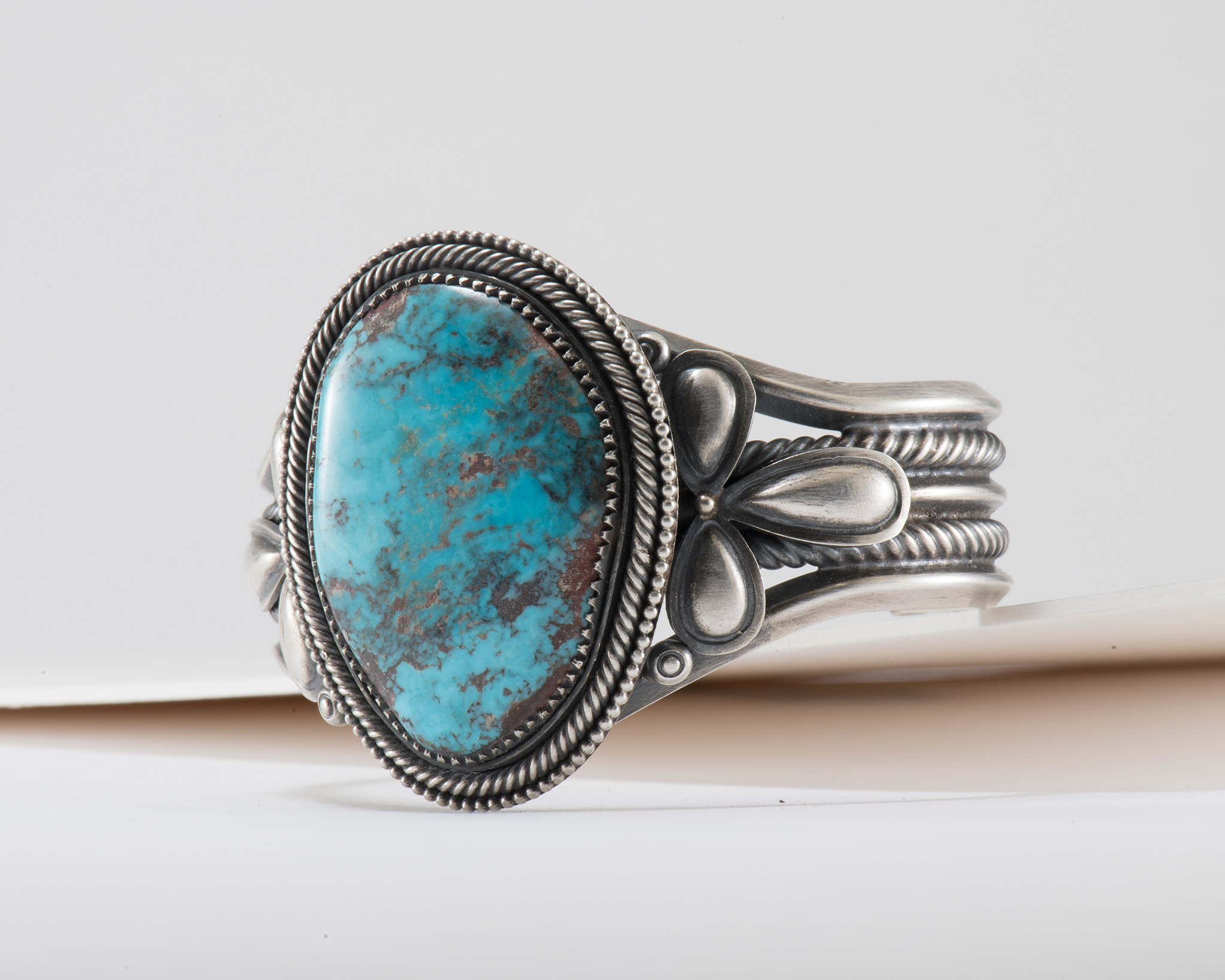 Steve Arviso Bisbee Turquoise Cuff