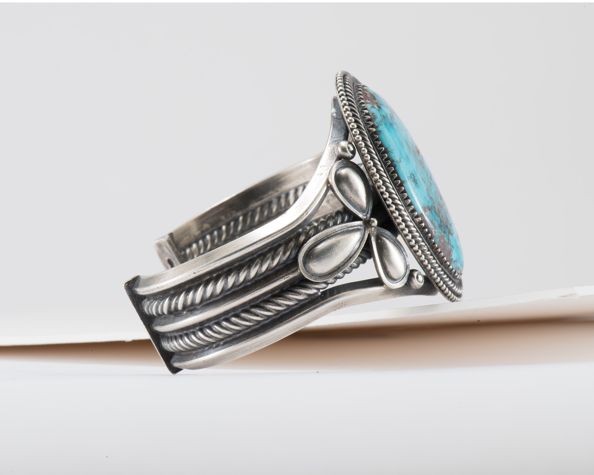Steve Arviso Bisbee Turquoise Cuff