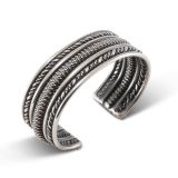 Sterling Silver Twisted Wire Cuff