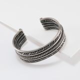 Sterling Silver Twisted Wire Cuff