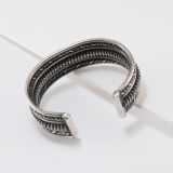 Sterling Silver Twisted Wire Cuff
