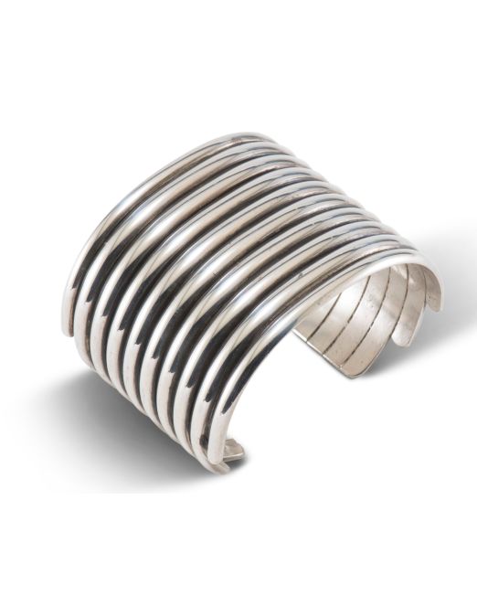 Mike Bird-Romero Wide Sterling Silver Cuff