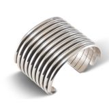 Mike Bird-Romero Wide Sterling Silver Cuff