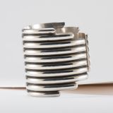 Mike Bird-Romero Wide Sterling Silver Cuff