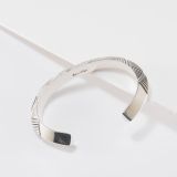 Jennifer Curtis Stamped Sterling Silver Carinated Cuff
