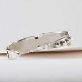 Carol Krena Black Jade Cuff with 18Kt Gold