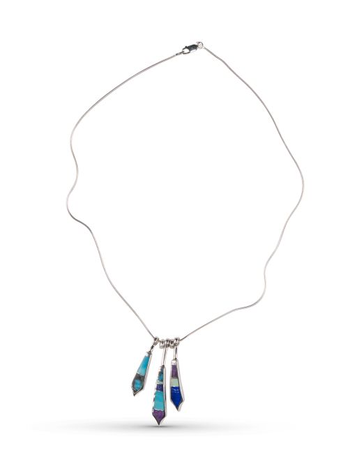 Supersmith Inc Spring Mountain Collection Triple Pendant Necklace