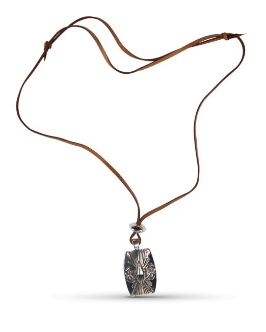 Jennifer Curtis Stamped Sterling Silver Pendant