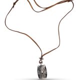Jennifer Curtis Stamped Sterling Silver Pendant