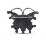 Vintage Zuni Inlay Butterfly Pin