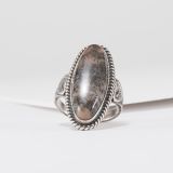 Vintage Navajo Petrified Wood Ring