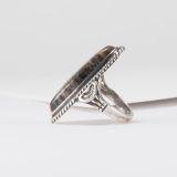 Vintage Navajo Petrified Wood Ring