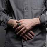 Steve Arviso Royston Turquoise Ring