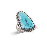 Mike Bird-Romero Turquoise Foot Ring
