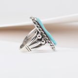 Mike Bird-Romero Turquoise Foot Ring