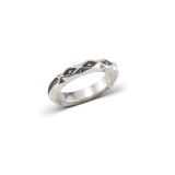 Jennifer Curtis Sterling Silver Stacker Ring