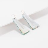 Charlene Reano Turquoise Mosaic Inlay Earrings