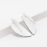 Charlene Reano Mosaic Inlay Statement Earrings