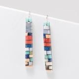 Charlene Reano Mosaic Inlay Earrings