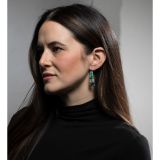 Charlene Reano Mosaic Inlay Earrings