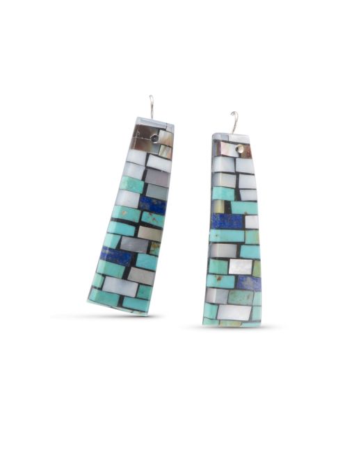 Charlene Reano Mosaic Inlay Earrings