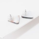 Janalee Reano Mosaic Inlay Triangle Studs
