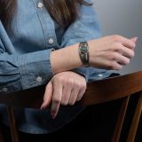 Fred Harvey Era Nickel Silver Cuff