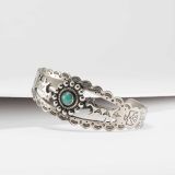 Fred Harvey Era Nickel Silver Cuff