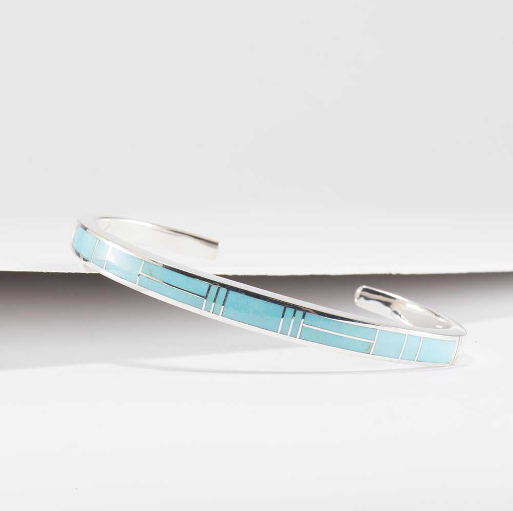 Supersmith Inc Arizona Blue Collection Inlay Cuff