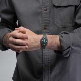 Vintage Navajo Turquoise and Silver Cuff