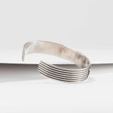 Fred Harvey Era Silver and Turquoise Cuff
