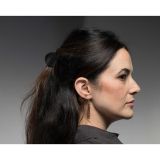 Andrew Lovato Coral Chip Inlay Earrings