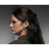 Supersmith Inc Silver Country Collection Thin Huggie Earrings