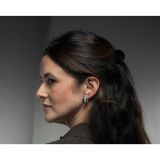Supersmith Inc Sonoran Gold Collection Inlay Huggie Earrings