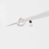 Supersmith Inc Silver Country Collection Huggie Earrings