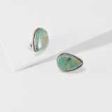 Nelson Morgan Turquoise Stud Earrings