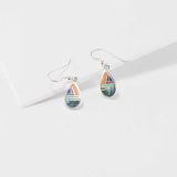 Supersmith Inc Indian Summer Collection Teardrop Inlay Earrings