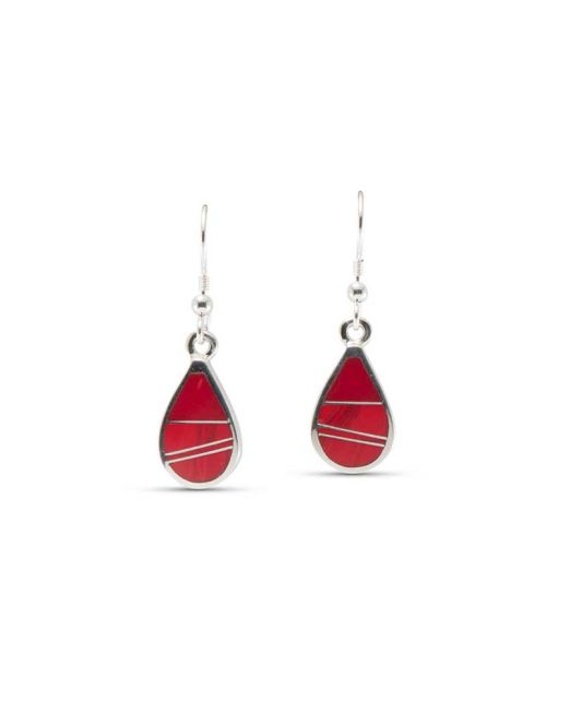 Supersmith Inc Rosarita Collection Teardrop Inlay Earrings