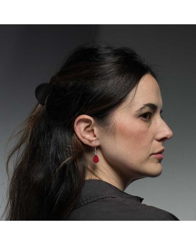 Supersmith Inc Rosarita Collection Teardrop Inlay Earrings