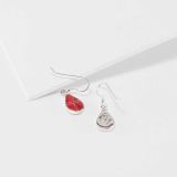 Supersmith Inc Rosarita Collection Teardrop Inlay Earrings