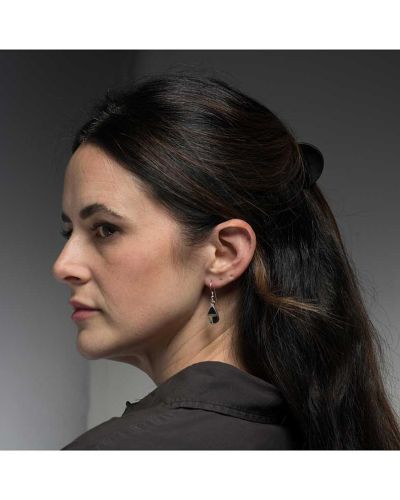 Supersmith Inc Native Earth Collection Teardrop Inlay Earrings