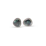 Variscite and Twisted Wire Studs