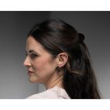 Ernest Leekela Teddy Bear Inlay Stud Earrings