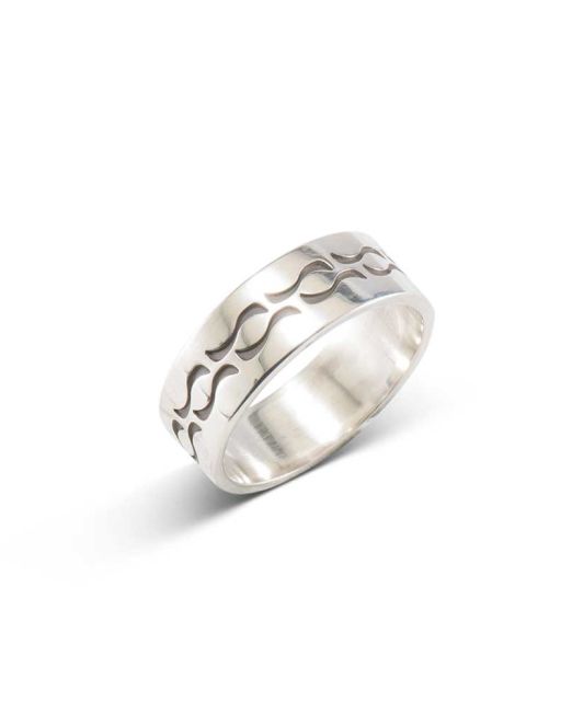 Norbert Peshlakai Sterling Silver Ring