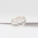Norbert Peshlakai Sterling Silver Ring