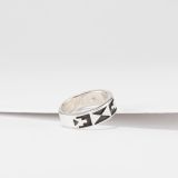 Supersmith Inc Silver Country Collection Ring