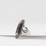 Vintage Navajo Petrified Wood Ring