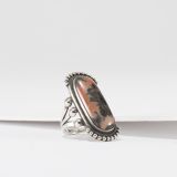 Vintage Navajo Petrified Wood Ring